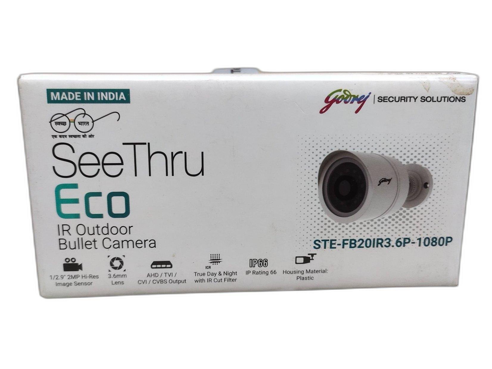 GODREJ SEE THRU IR OUTDOOR BULLET CAMERA
